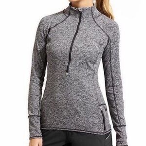Athleta Running Wild 1/2 Zip Jacket Womens Medium Running‎ Outdoor Baselayer